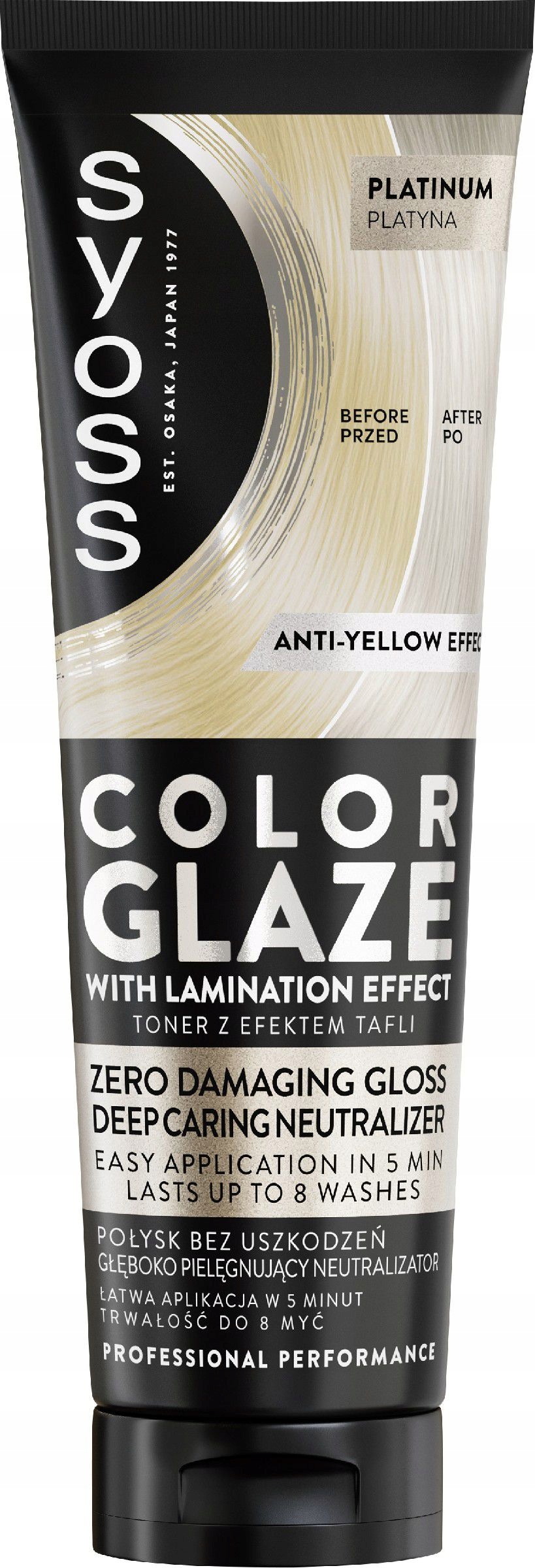 H Syoss Color Toner Glaze Platinum