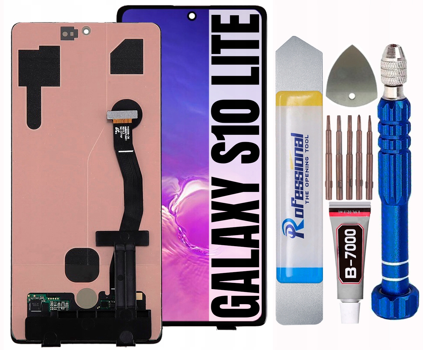 Displej Pro Samsung Galaxy S10 Lite G770 Oled Plná Velikost 6,70 LCD