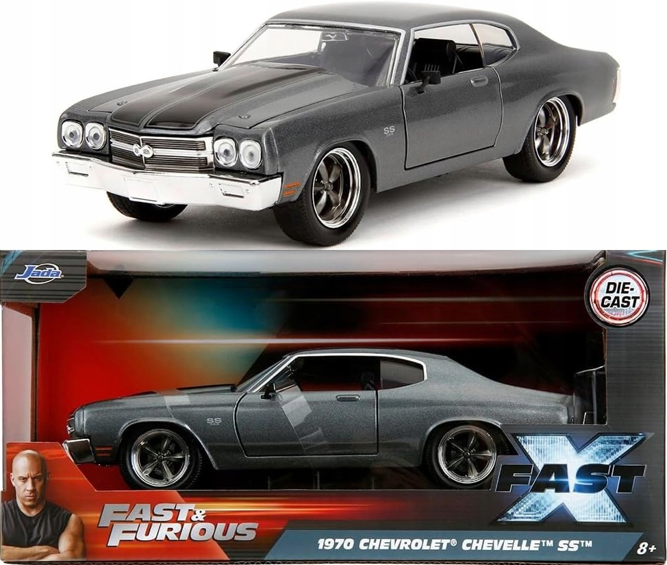 Chevrolet Chevelle Ss 1970 Fast X 2023 Dominic Toretto Jada 1:24