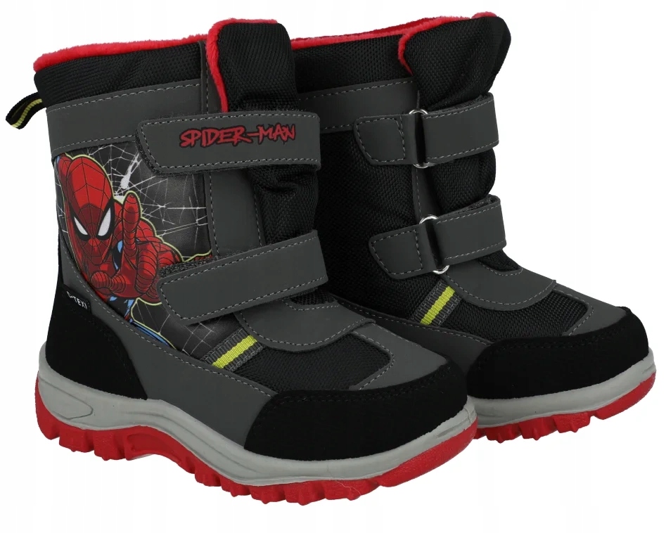 Śniegowce chłopięce Spider Man 14377 kozaki zimowe buty membrana ciepłe R31