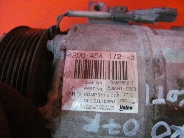 OPEL VIVARO A TRAFIC 2 II PRIMASTAR 2.0 DCI M9R780 compressor compressor;