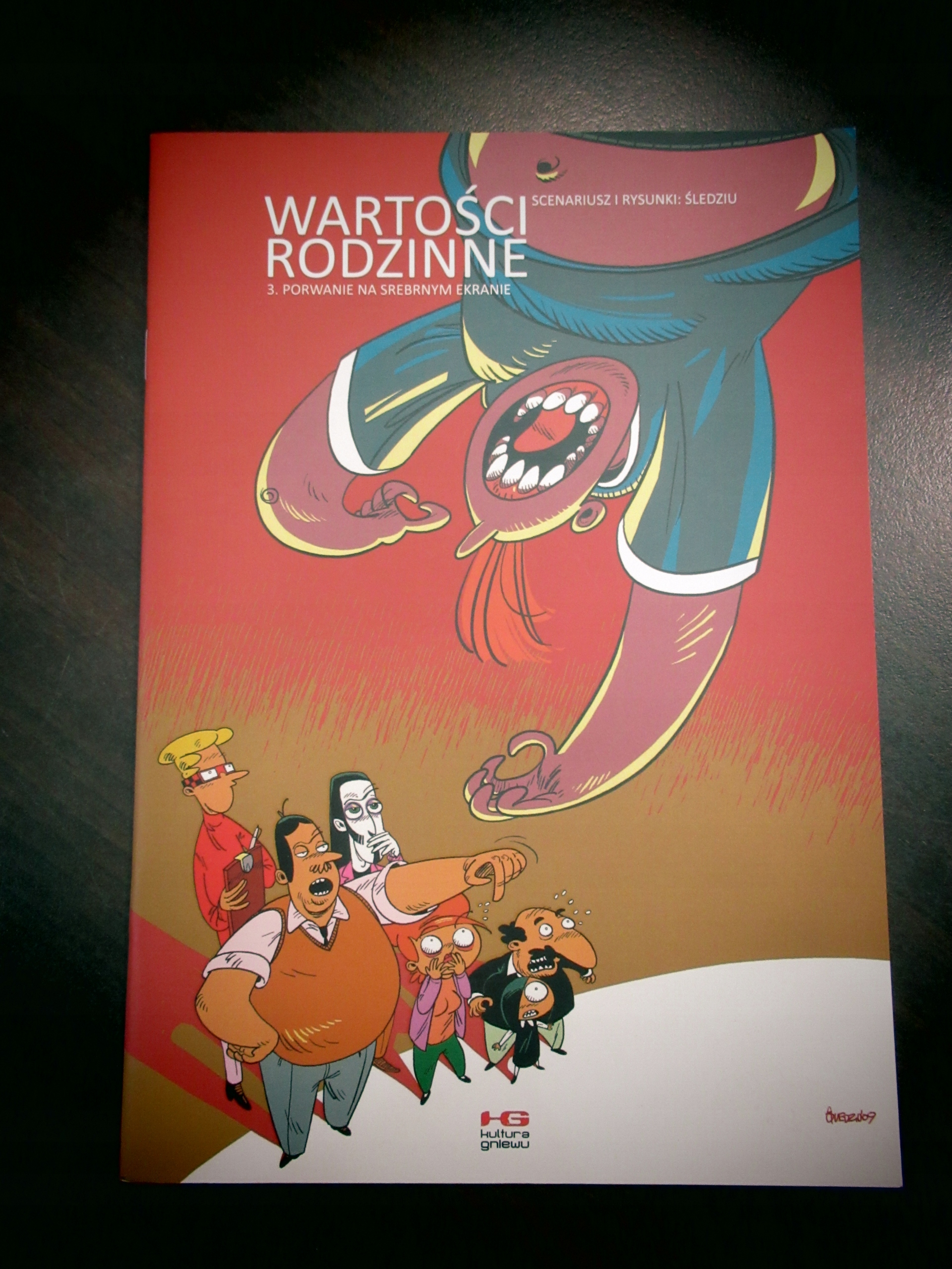 Wartości rodzinne 3 Porwanie na srebrnym ekranie MICHAŁ ŚLEDZIŃSKI ISBN 9788360915363