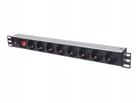 Listwa zasilająca Intellinet Network Solutions 713986 8x Schuko 3m