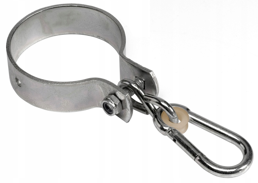 Obejma metalowa okrągła 12cm do huśtawek ogrodowyc Kod producenta 00