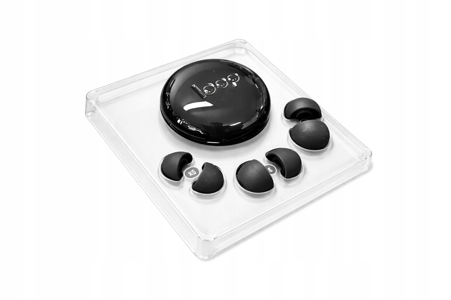 Wkładki, zatyczki douszne przeciwhałasowe Loop Switch Black