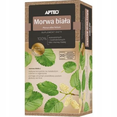 

Morwa Biała 20 saszetek Apteo Natura