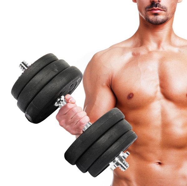 GRYF PROSTY ŚRUBOWY 37CM 25MM DO HANTLI 2 SZT*HIT* Rodzaj prosty