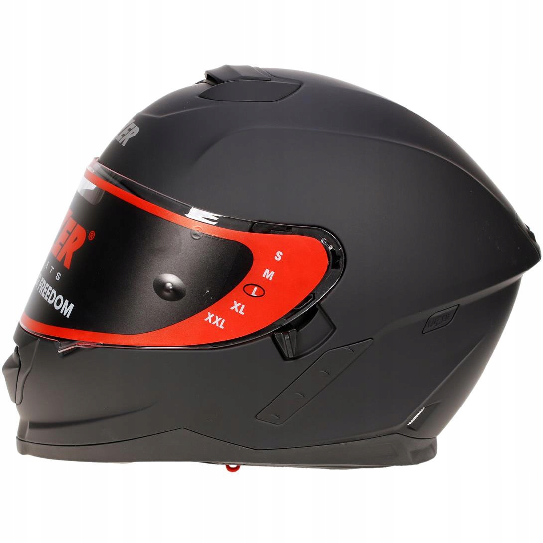 Kask motocyklowy LAZER RAFALE Z-Line Black Mat XXL Rodzaj zapięcia mikrometryczne