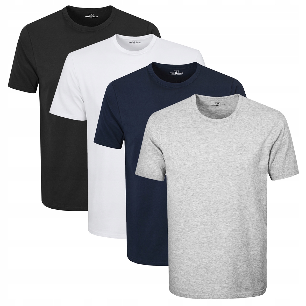 Sada Tričko tričko Komplet 4-PAK 4XL Pako Jeans