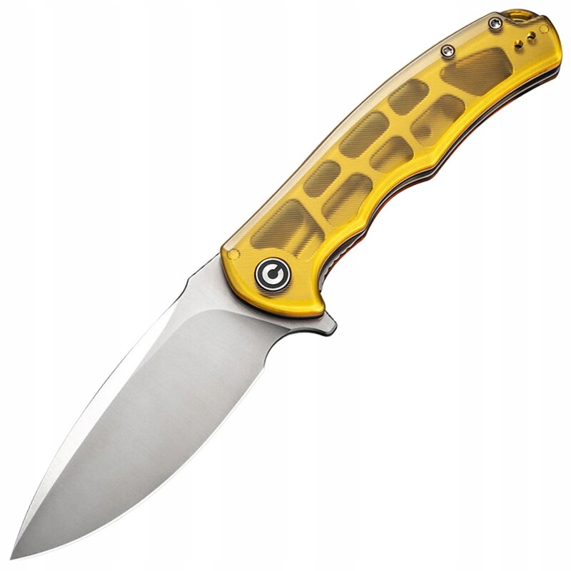Nůž s klipem Edc Civivi Praxis Ultem Amber