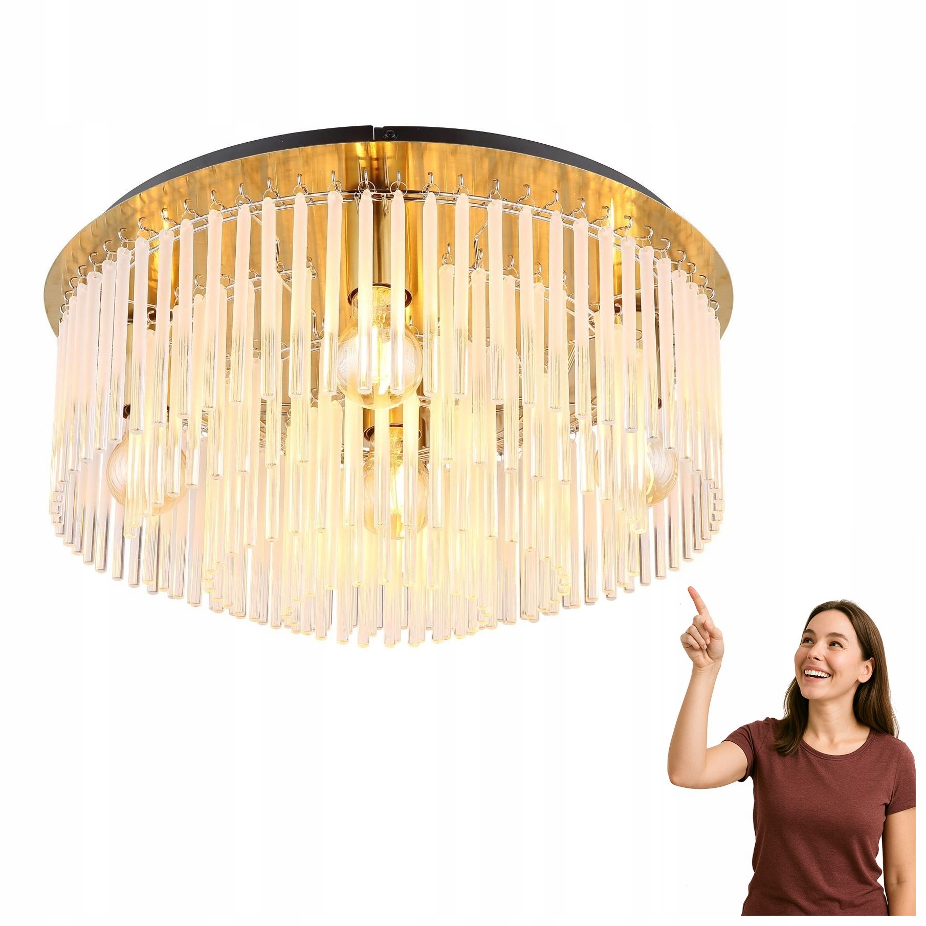 Stropná lampa Gorley 15698D1M Globo