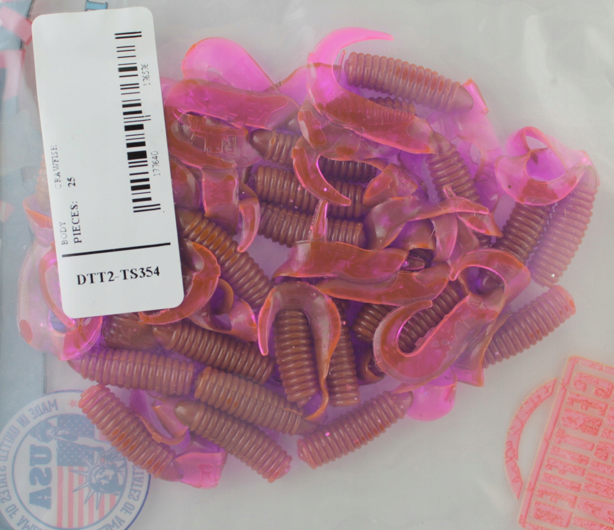 TWISTER RELAX TWIN DWA OGONY 5CM-5SZT. DTT2-TS354 Kod producenta DTT2-TS354