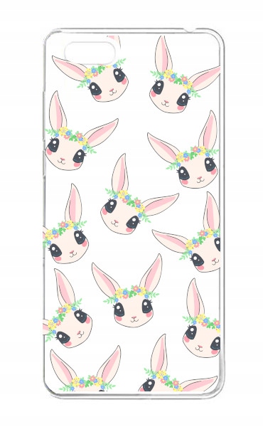 

etui silikon 1 mm króliki boho do Huawei Y5 2018