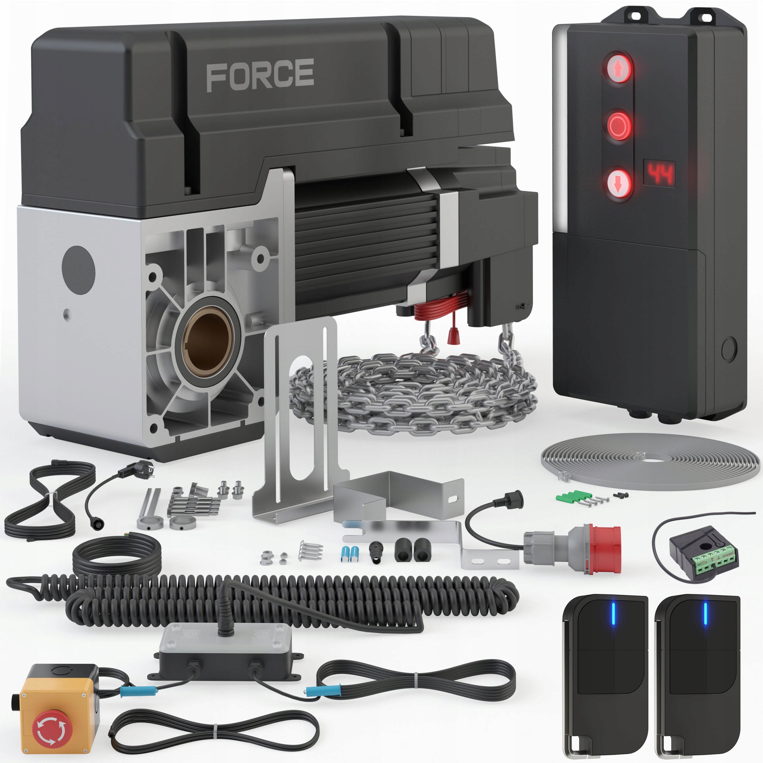 Force Tormax B50 Pohon Pro Průmyslová Garážová Vrata Do 24 m2 2x Pilot