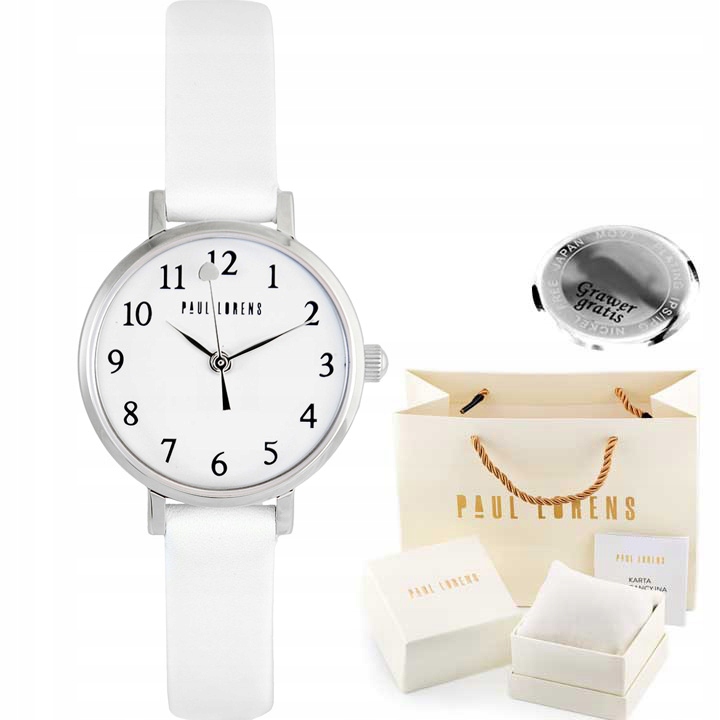 Dámské hodinky Paul Lorens PL14641A-3C1 Kožený Řemínek