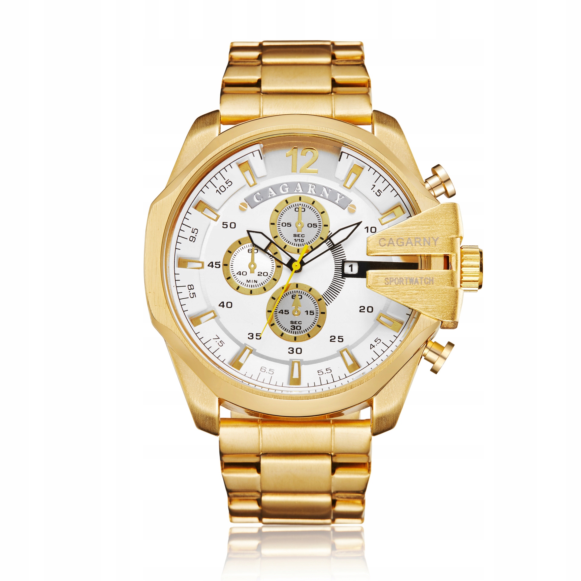 Klasické quartzové hodinky s veľkým ciferníkom