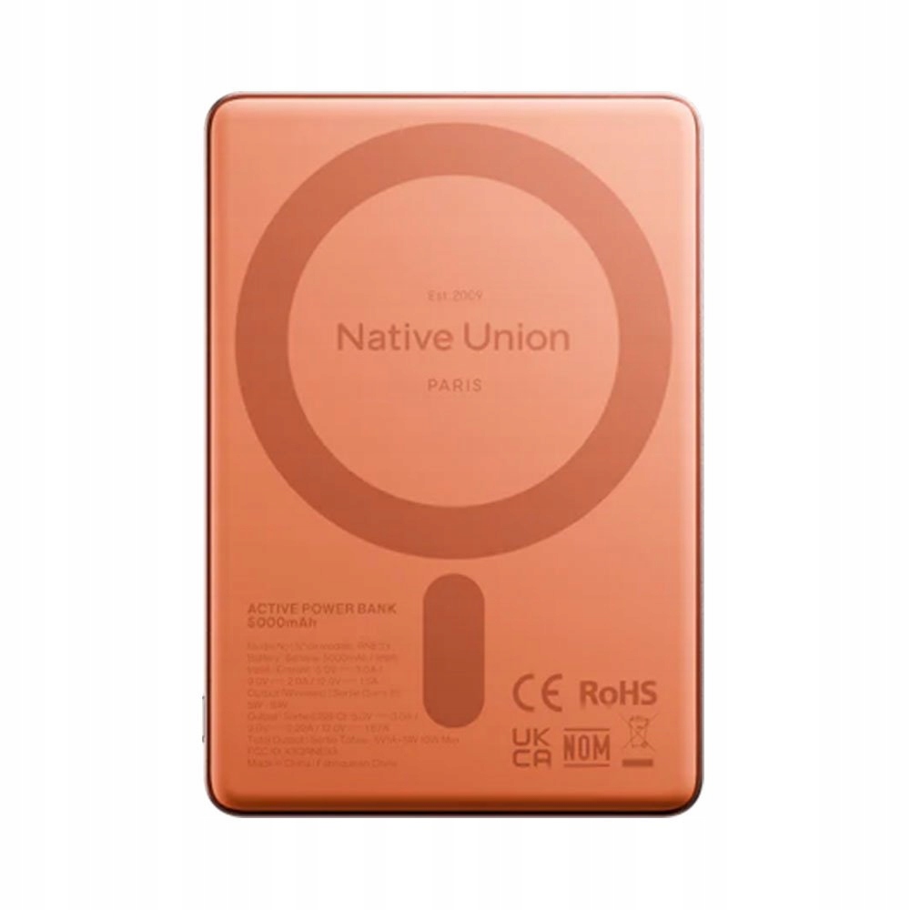 Native Union Active Magnetic Powerbank 5000 mAh – Apricot Crush Actpb…