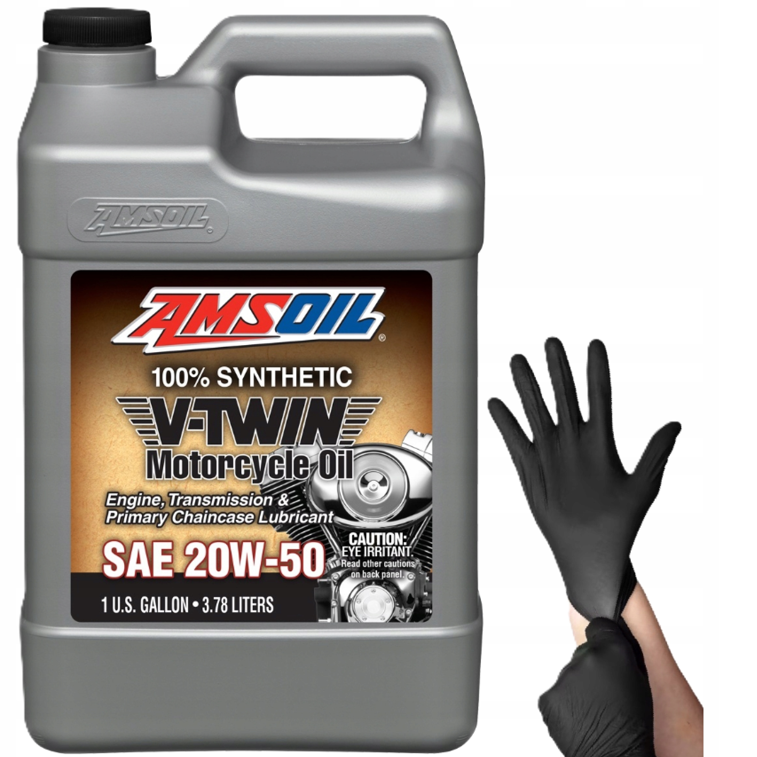 Syntetický Motocyklový Olej AMSOil 20W50 S V-twin Pre Harley Davidson MCV