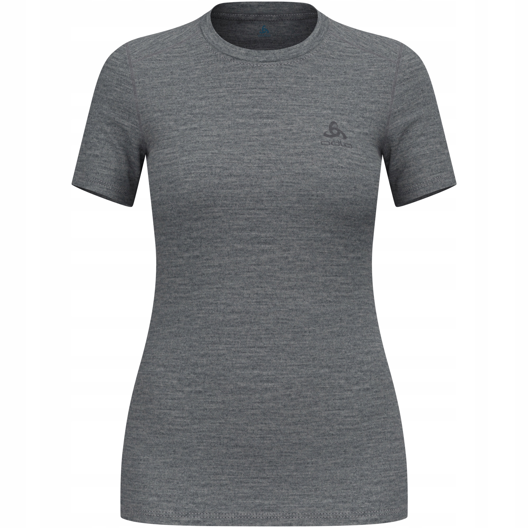 Dámské tričko Odlo Merino 160 Bl Top crew neck s/s šedá