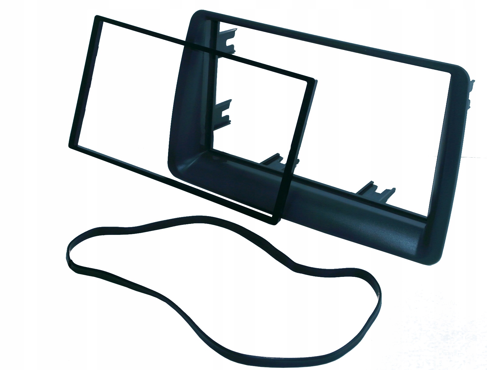 

Ramka radiowa Fiat Panda 2003-2012 2DIN Szara