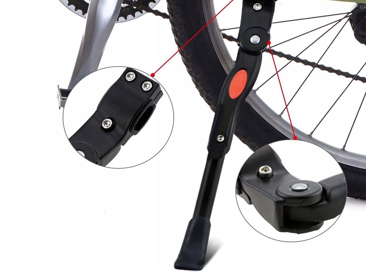 STOPKA ROWEROWA PODPÓRKA NÓŻKA NA ROWER REGULOWANA Marka RockBros