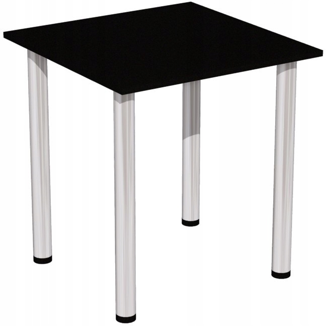 STÓŁ STOLIK DO SALONU KUCHNI POKOJU 70x70 RÓŻNE KOLORY NOGI CHROM SREBRNE EAN (GTIN) 5905815247235