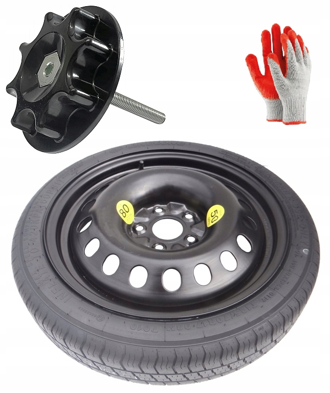 nové Dojezdové Kolo 125/70 R17 Toyota C-hr (2016-2023) Upevňovací Šroub