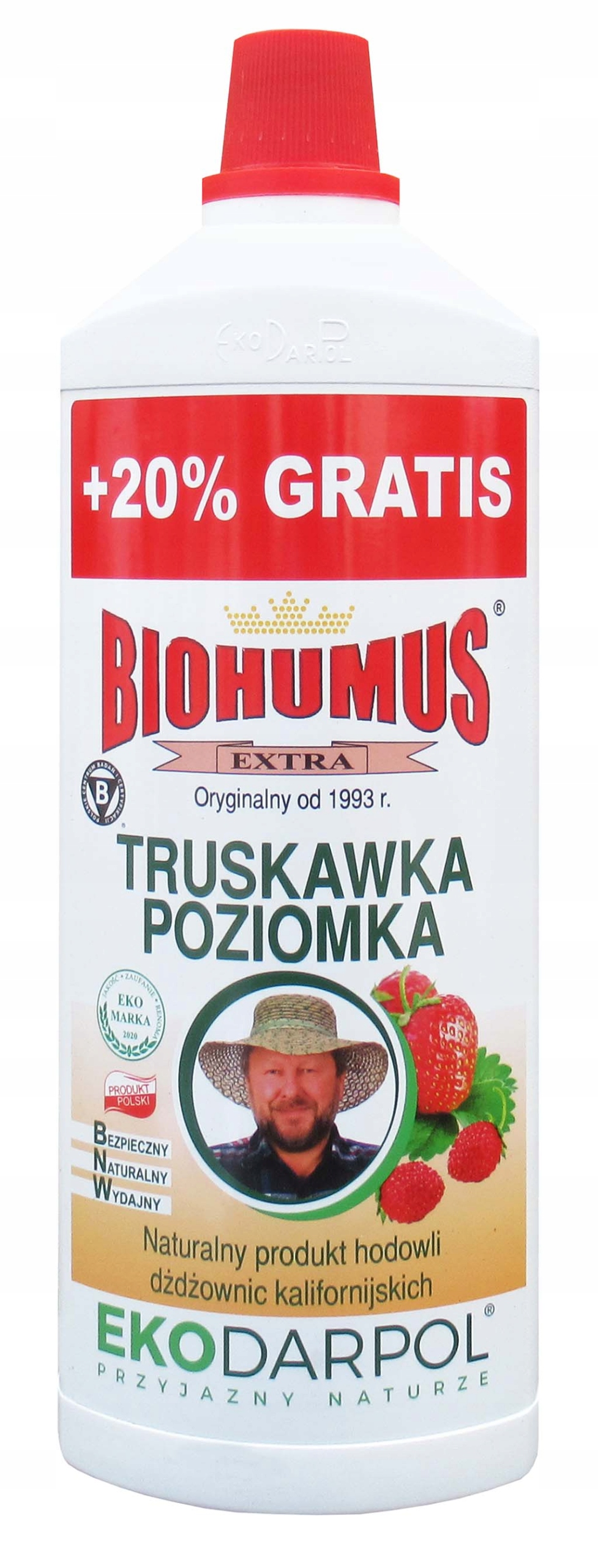

Biohumus Extra Truskawka Poziomka 1.0l+ 20%