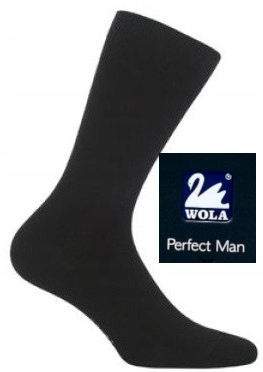 

Skarpety Wola z frotte w stopie czarne 45-47