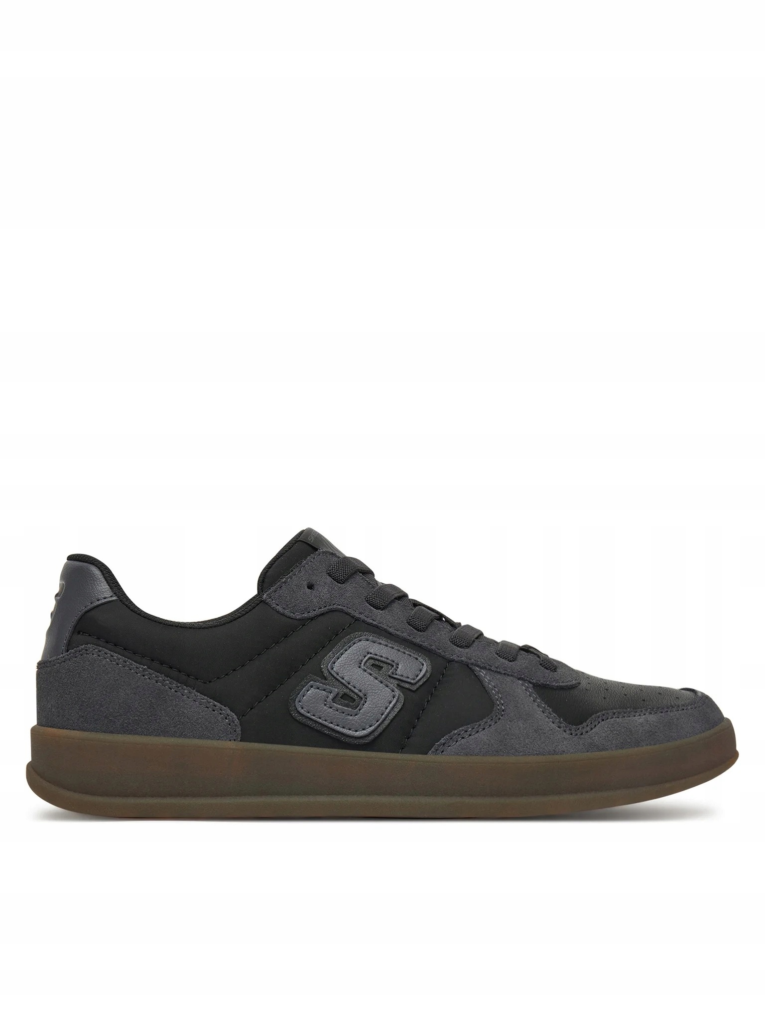 Skechers Calven Pánské Sportovní Kožené Boty Černé 44 U2C