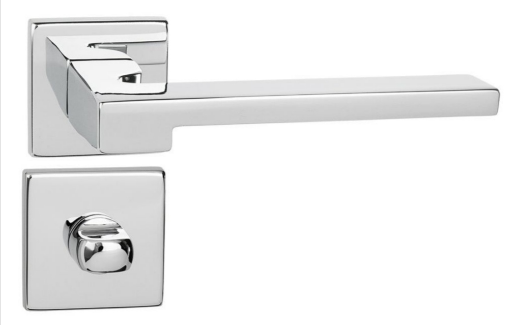 italská klika Elba Qr Sl chrom Wc rozety