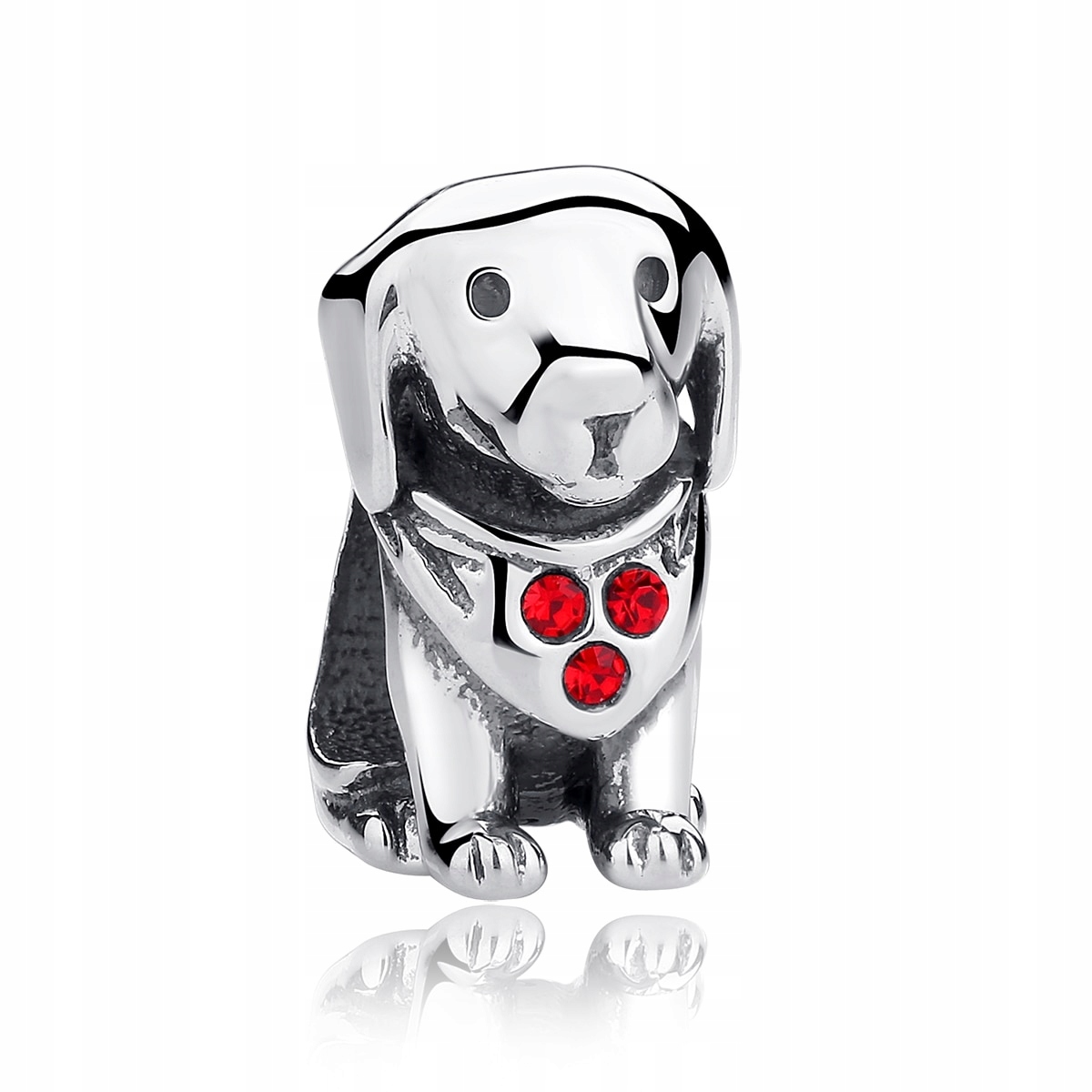 

S925 Srebrna Zawieszka Charms Zwierzak Pies Kot