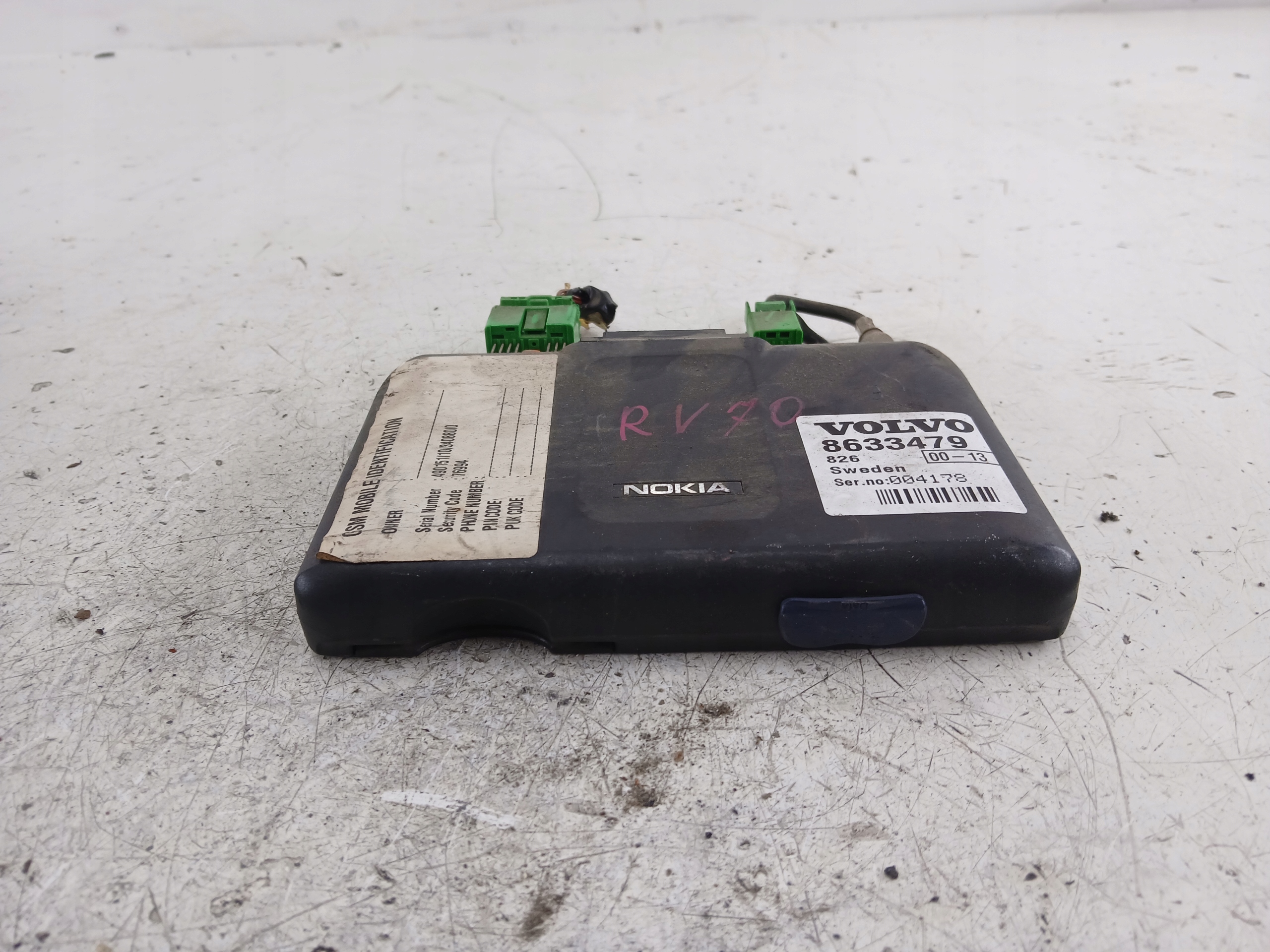 VOLVO V70 II Centralina modulo TELEFONU 8633479