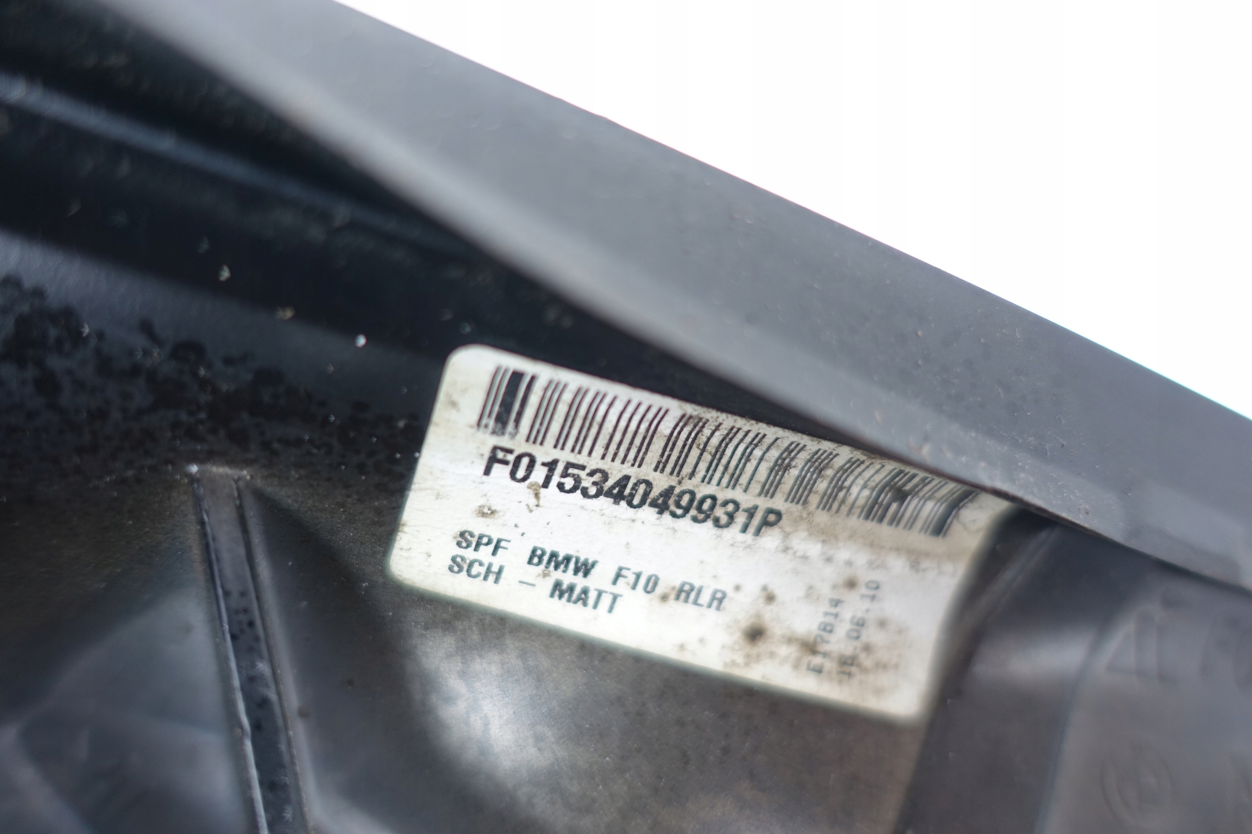 mirror right BMW 5 V F10 4 PIN ANGLIK