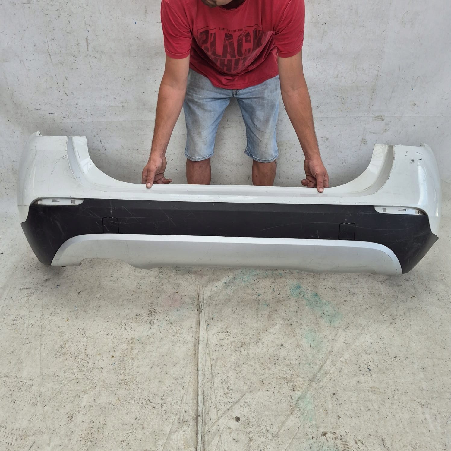 BMW X1 E84 09-13 bumper rear part rear