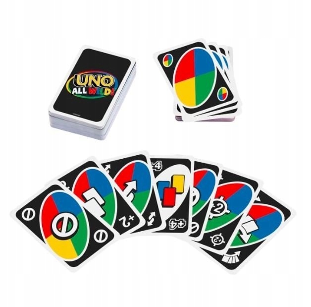 Mattel Games UNO All Wild Dzikie karty Nazwa UNO All Wild