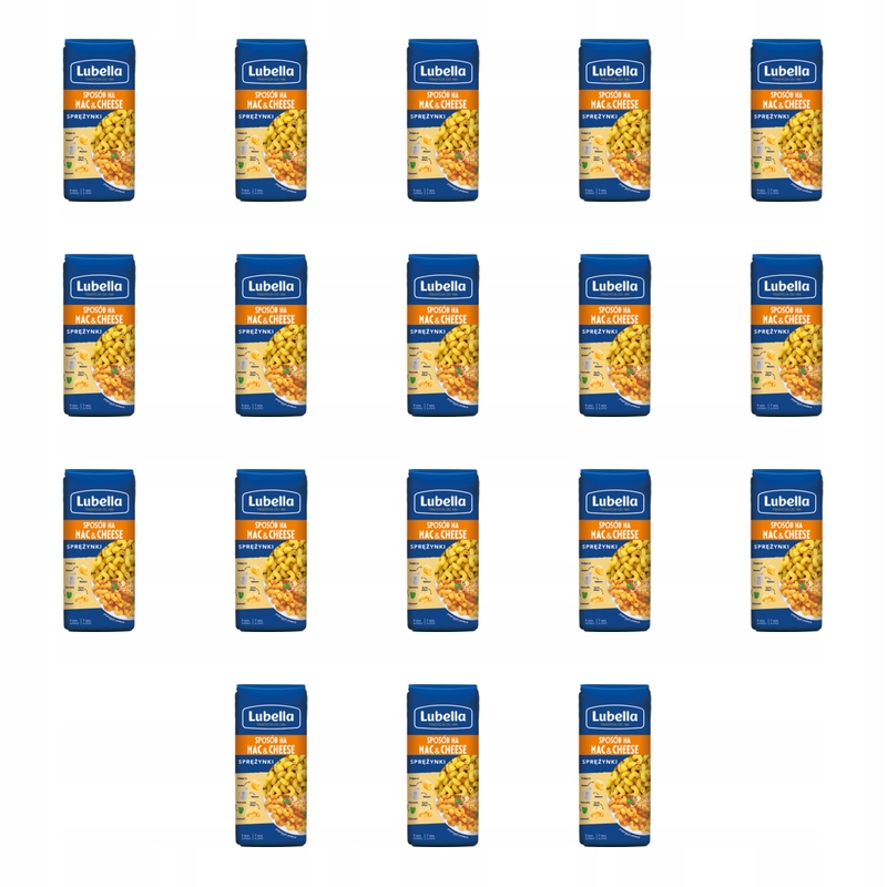 Lubella Těstoviny Pružiny 400 g X18