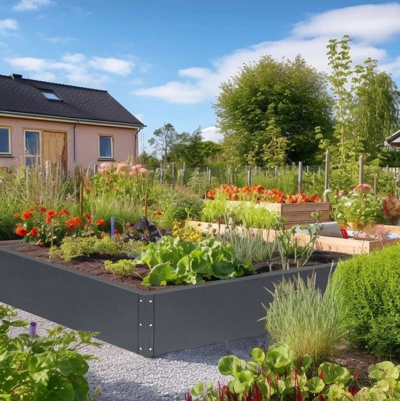 Zeleninový Záhon 80x120 je praktický pro pěstování rostlin na zahradě nebo na pozemku