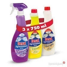 WŁOSKI Dexal SGRASSATORE - Odtłuszczacz 3 x 750 ml