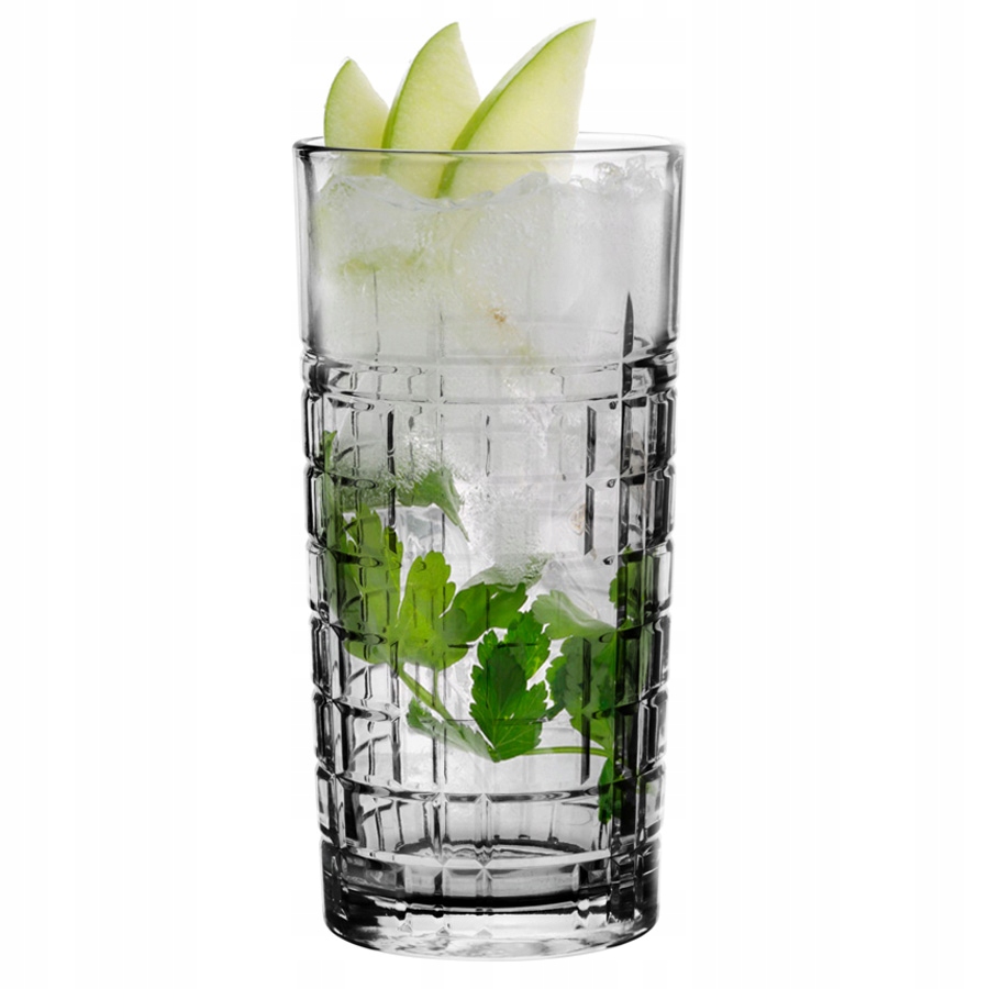 

Szklanki long drink do soku wody Szlif Lav 320ml