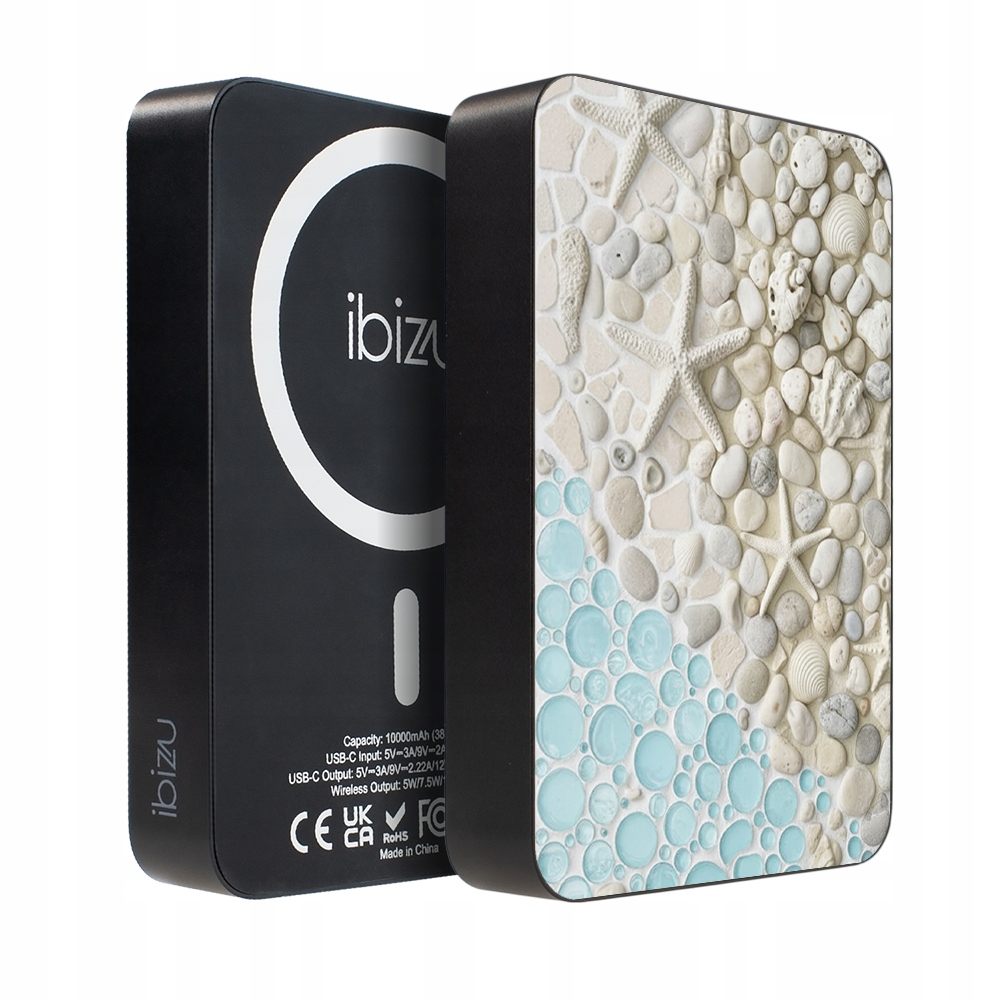 Powerbank Ibizu MagPower 10k MagSafe, 10 000 mAh, Rajska zatoczka