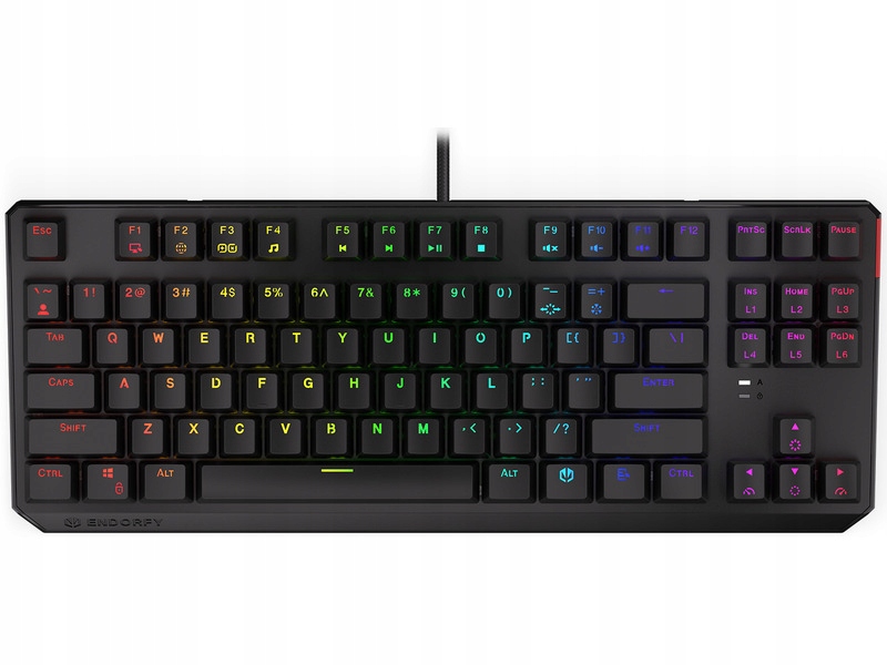 Klawiatura Endorfy Thock Tkl Kailh Red Rgb