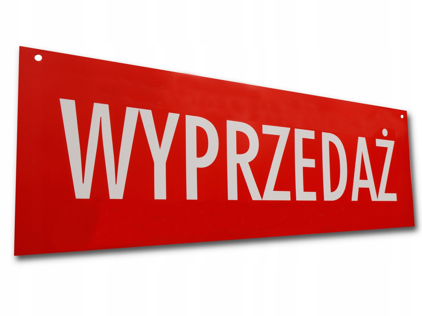 TABLICA TABLICZKA INFORMACYJNA 24x69 CM WYPRZEDAŻ