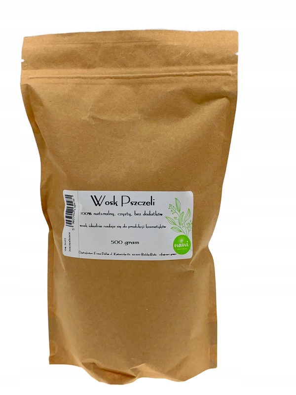 

Wosk Pszczeli Naturalny, Kosmetyczny 500 Gram