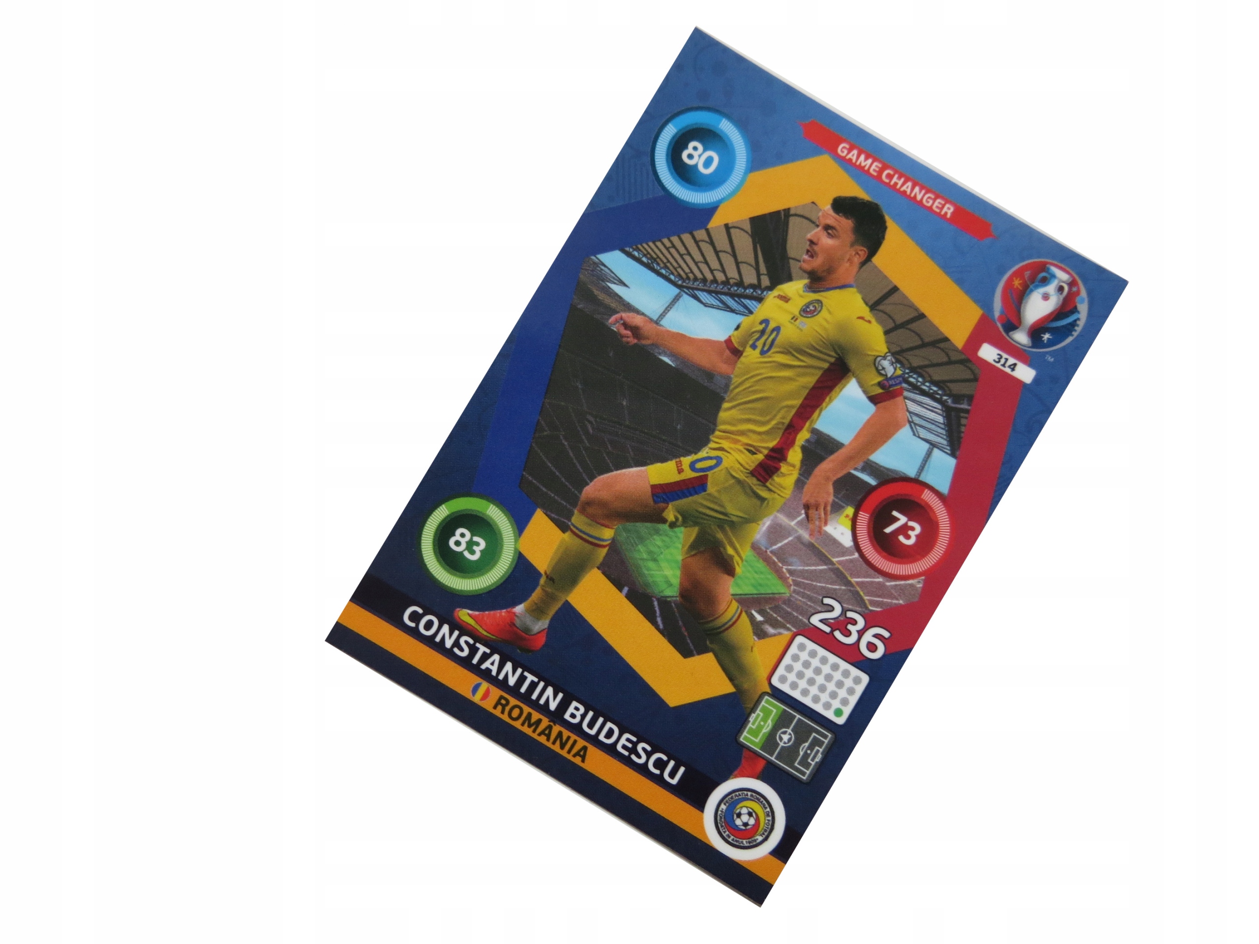 Panini Uefa Euro 2016 Karty Piłkarskie Game Changer Budescu 314
