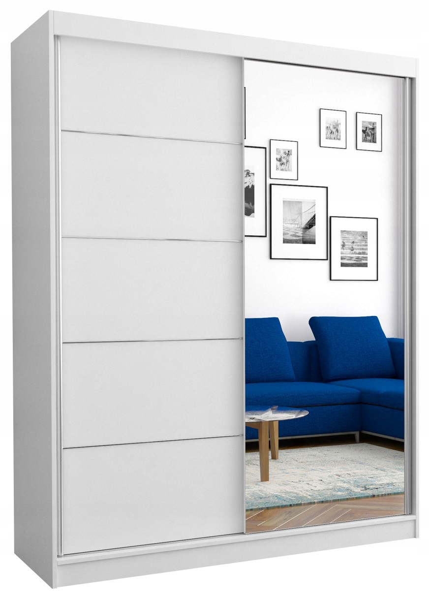 

Szafa Przesuwna ubraniowa 03 180cm z lustrem