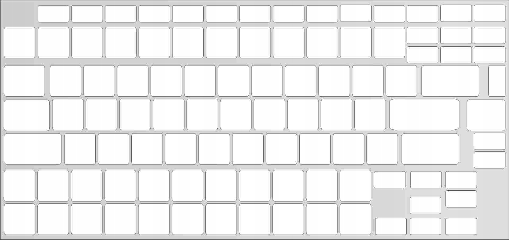 

Zabezpieczające naklejki na klawisze klawiatury