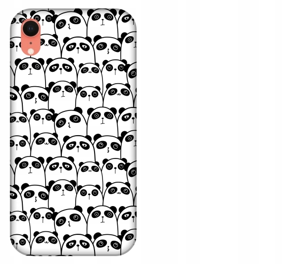 

Etui pokrowiec iPhone Xr Pandy smieszne