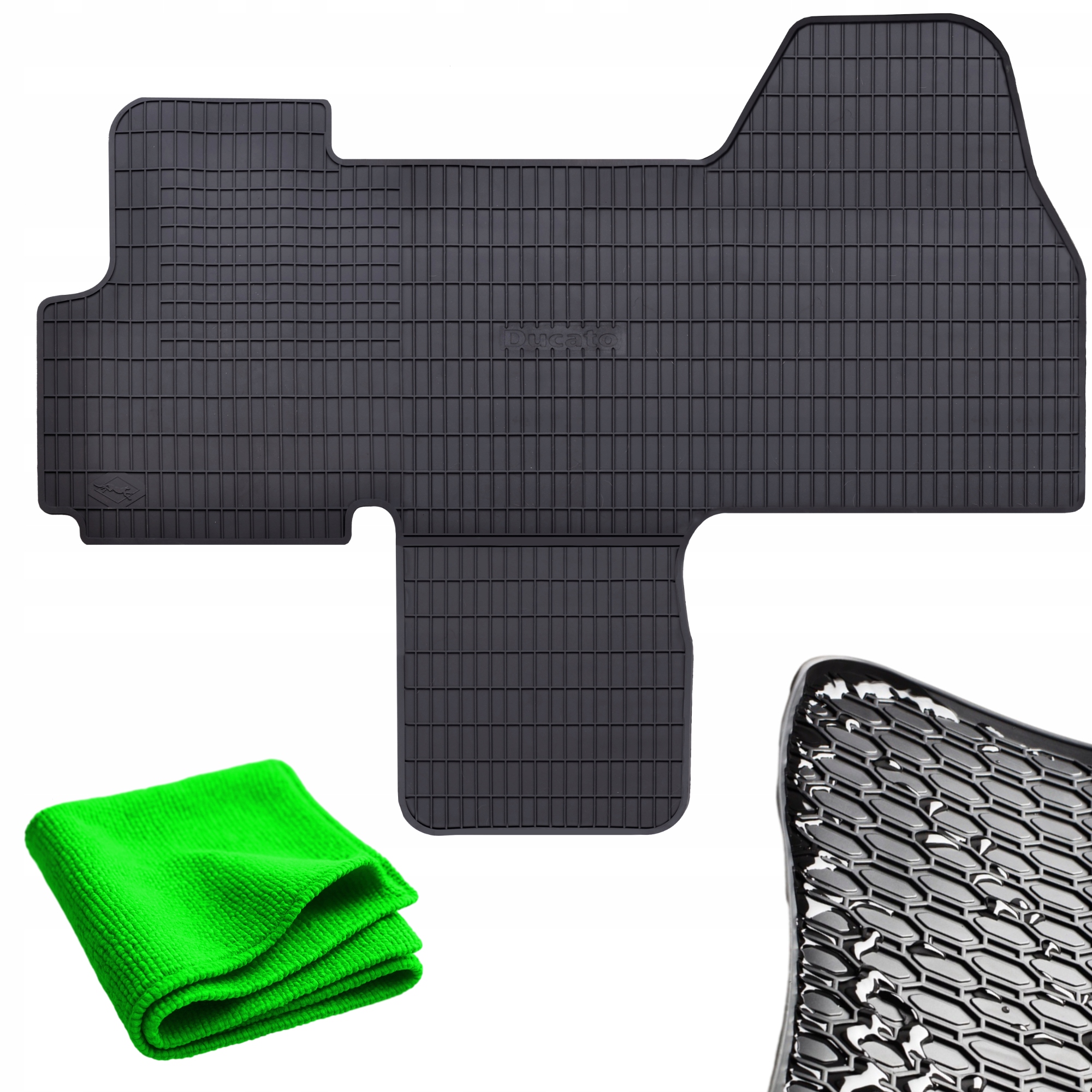 Dywaniki Gumowe Zestaw do Citroen Jumper 2 II Od 2006 Van