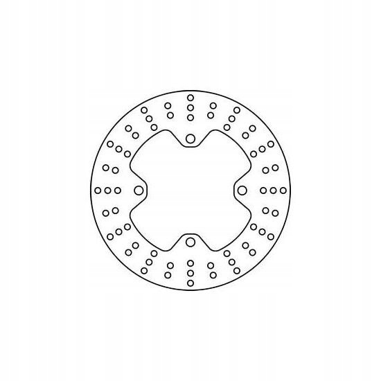 Brzdový kotúč predný Trw MST240